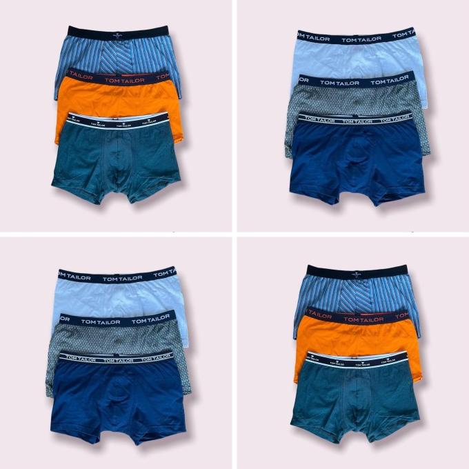 TOM TAILOR ORIGINAL branded celana dalam pria brief / boxer cotton
