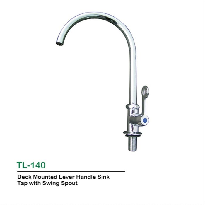 Kran sink wasser TL-140 (cold) kran dapur wasser TL-140 (meja)