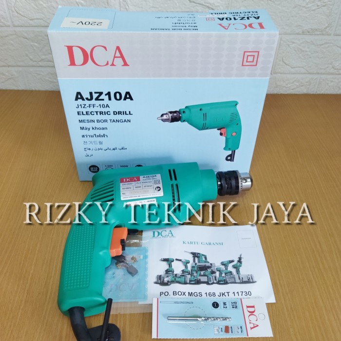 ✅COD Dca Drill Ajz10A Mesin Bor Tangan 10 Mm Mesin Bor Dca 10 Mm Terbaru