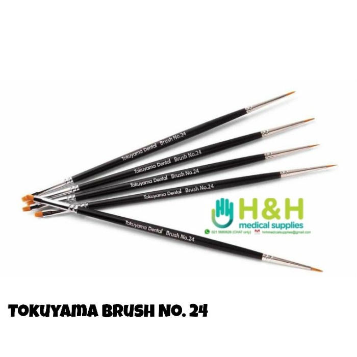 BRUSH TOKUYAMA / BRUSH TAMBAL KOMPOSIT / KUAS TAMBAL GIGI