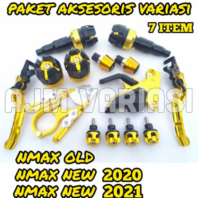 Ready AKSESORIS VARIASI YAMAHA NMAX VARIASI NMAX NEW NMAX 2020 PAKET 7 ITEM VARIASI