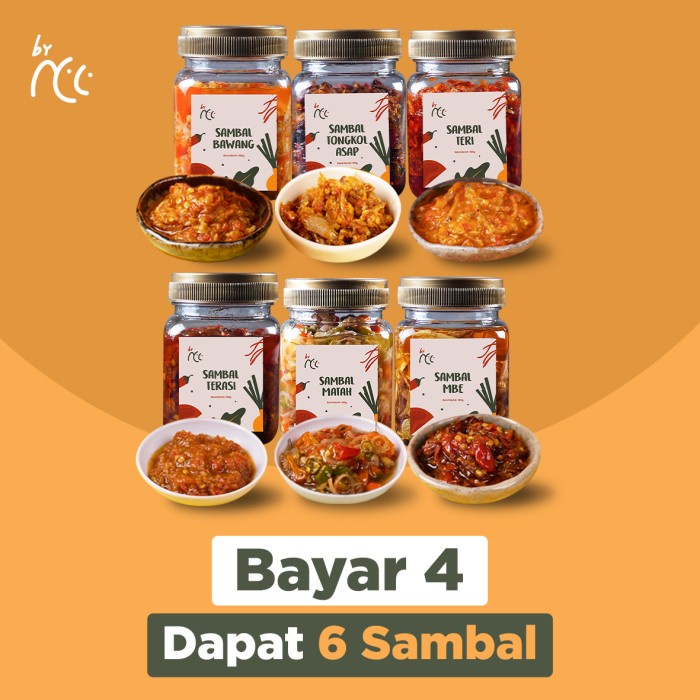 

Bayar 4 Dapat 6 Sambal