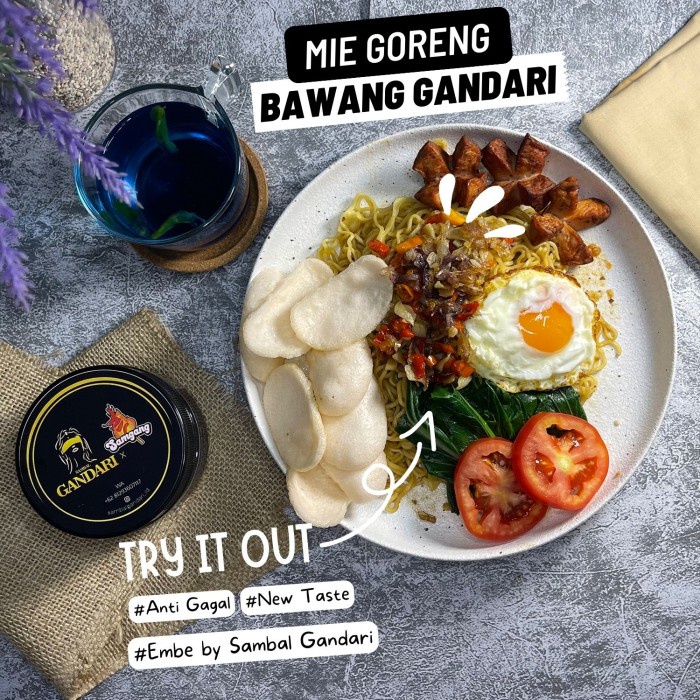 

Sambal Embe Bali (G1) Gandari / Bawang Goreng Gandari