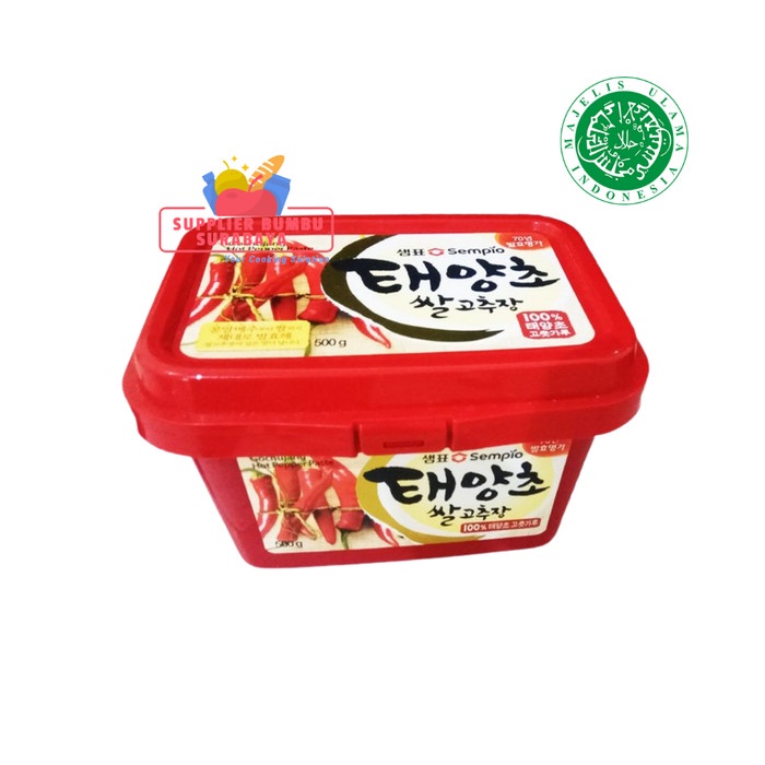 

Sempio Gochujang - Hot Pepper Paste / Pasta Sambal Korea 500G Halal