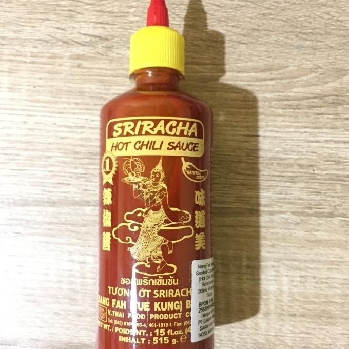 

Nang Fah Sriracha Hot Chili Sauce 450Ml / Saus Sambal Thailand