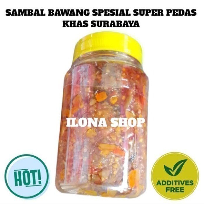

Sambal Bawang Spesial Super Pedas Ayin Khas Surabaya
