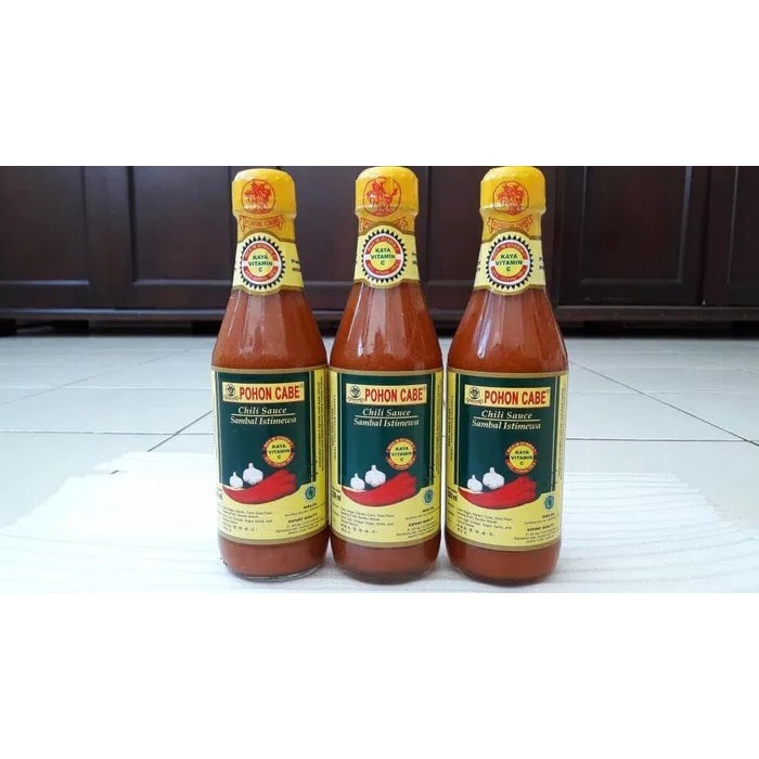 

Saos Sambal Pohon Cabe 330 Ml