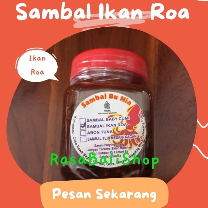 

Sambal Ikan Roa, Sambal Bu Nia, Sambal Bali, Oleh-Oleh Bali