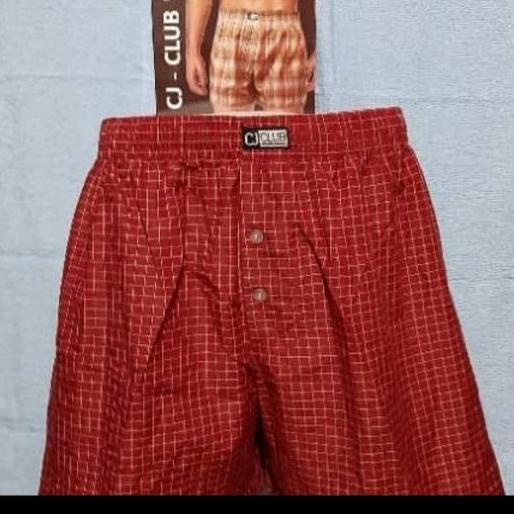 Celana Boxer Pria Cj Club isi 3pcs