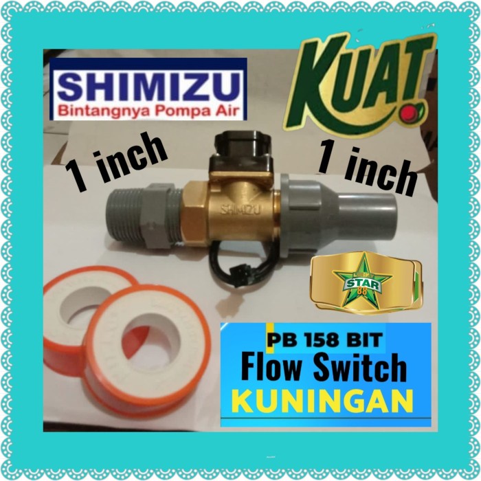 ✅New Ori Flow Switch 1 Shimizu Pb158Bit Otomatis Pompa Air Booster Pb 158Bit Berkualitas