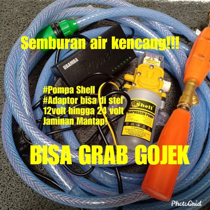 ✅New Ori Pompa Air Dc Set Shell Pompa 12-24Volt -Mesin Cuci Ac Motor Mobil Terbaru