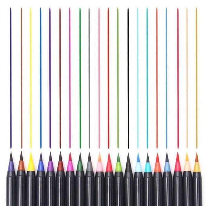 

Gaya Wtercolor Brush Pen (20 Color)