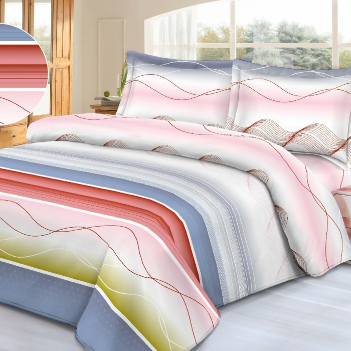 ✅Ori Sprei Halus Katun Jepang 2In1 Sorong 120X200 Rumbai 120X200 Norwind Diskon