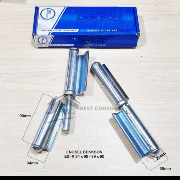 ✅Ori Termurah Engsel Bubut Untuk Pintu Besi Dekson Es Ir 34X90-39X90 Terbaru