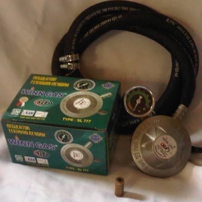 ✅Ready Regulator Compact Gas Matic Biosave Winn Gas Sl 777 M Selang Lpg 3 Lps Limited