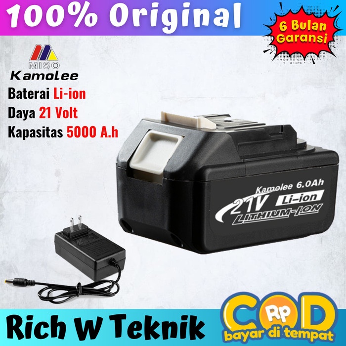 ✅Original Kamolee-Batrai Li-Ion Power Tools-BatraiCasger Kamolee 21V Model Lxt Limited