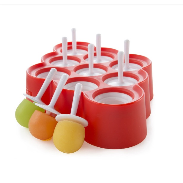 

✅Ready Zoku Mini Pop Molds - Cetakan Es Krim Bulat Cetakan Es Krim Silicon Si Berkualitas
