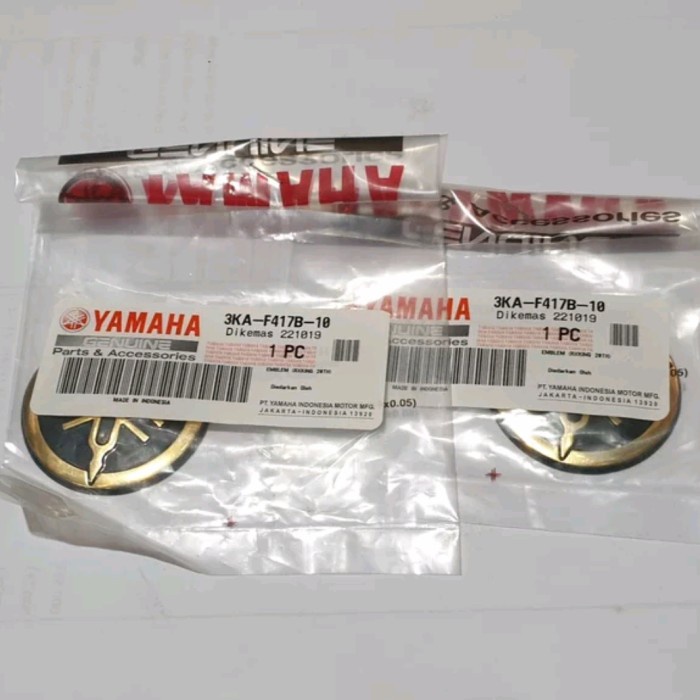 ✅Sale Emblem Garputala Tangki Tank Logo Yamaha Rx-King Rxking Gold Se 2003 Terbatas