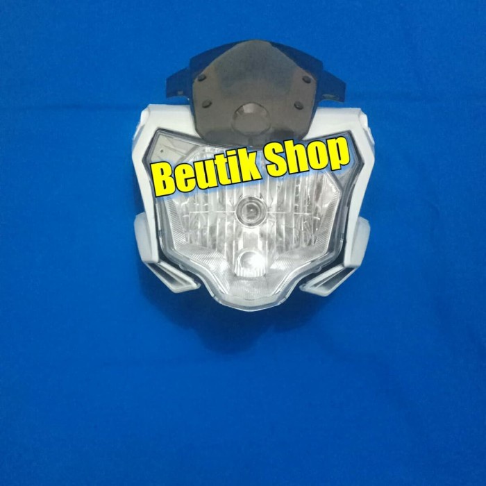 ✅Termurah Kedok Lampu Depan Headlamp Reflektor Vixion New Advance Nvl Putih Limited