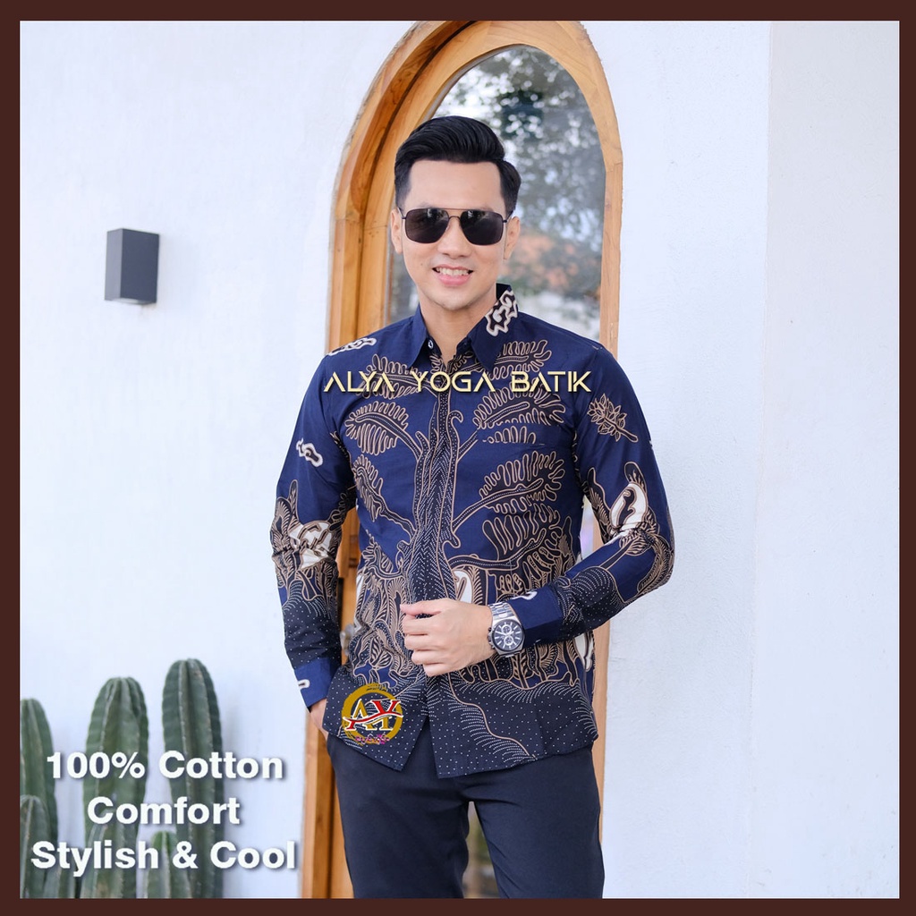 [EXCLUSIVE] MODEL TERKINI Atasan Cowok Keren Hem Batiq Pria Panjang Baju Pesta Terbaru 2022 Kekinian