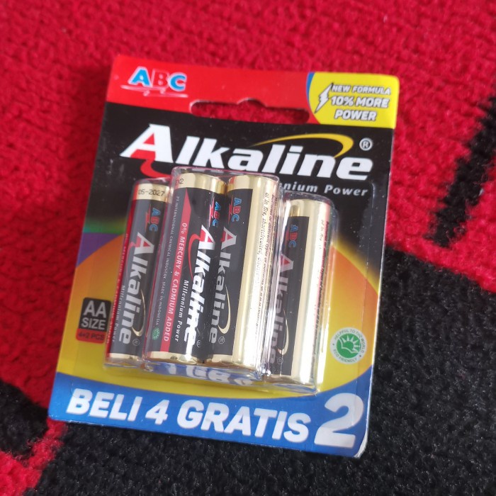 Baterai Abc Alkaline Ukuran Aaa Batre Alkalin Remot Ac Tv A3 Batere Best