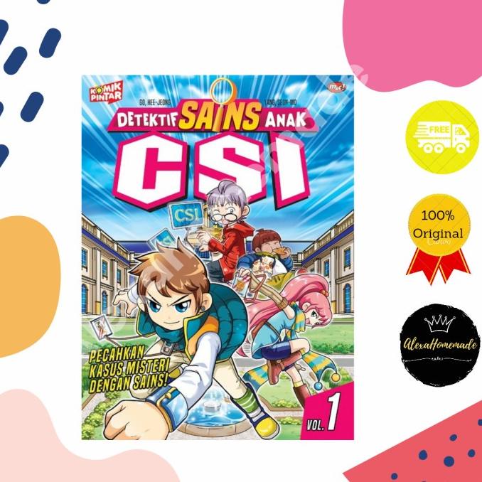 Buku - Komik Pintar : Detektif Sains Anak Csi 01 - Pecahkan Kasus Mist