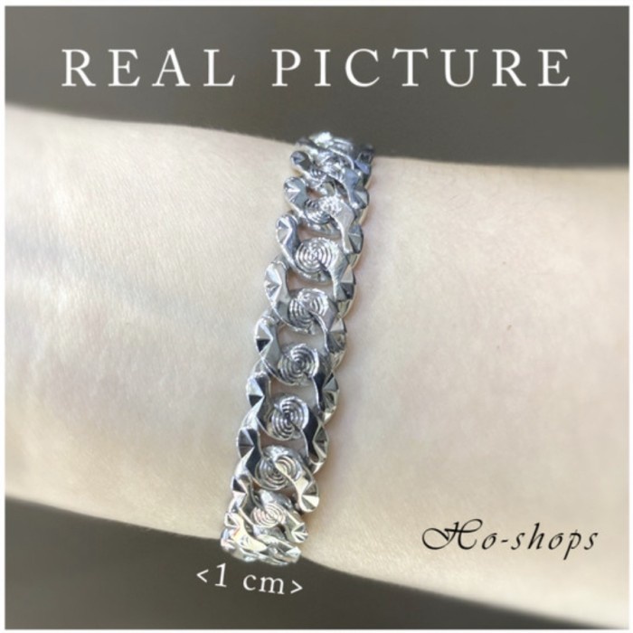 ✨Sale Gelang Sisik Naga Mas Putih Kadar 75 Asli Emas El.Yw Limited