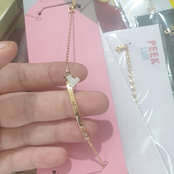 ✨Sale Gelang Serut Tifani Emas Asli 700 70 16K Ring Gold Millie Molly Ubs Terbatas