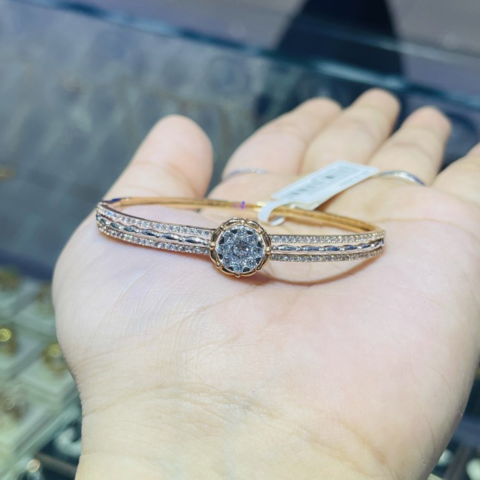 ✨Sale Gelang Bangle Plat Bulet Amero New Limited