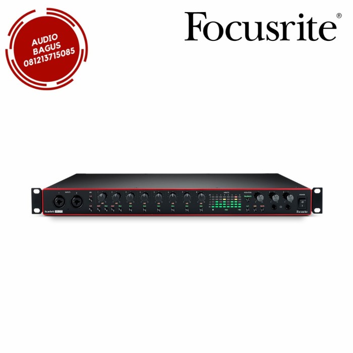 ✨Sale Focusrite Scarlett 18I20 3Rd Gen / Focusrite 18I20 Audio Interface Berkualitas