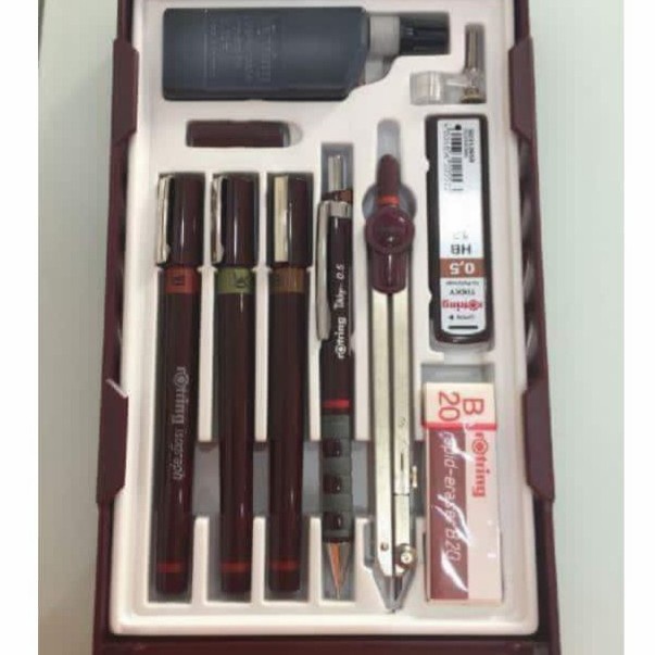 

✨Sale Rotring Collage Set Isograph 02503505 Berkualitas