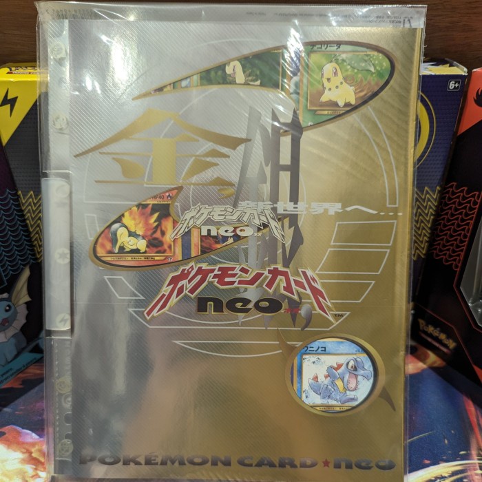 

✨Ready Sealed 1999 Jpn Pokemon Neo Gensis Silver Premium File Binder Set 01 Diskon