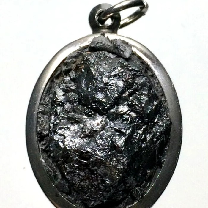 ✨Ready Leklai Kod Natural Stone Black Wat Kohlard Thai Limited