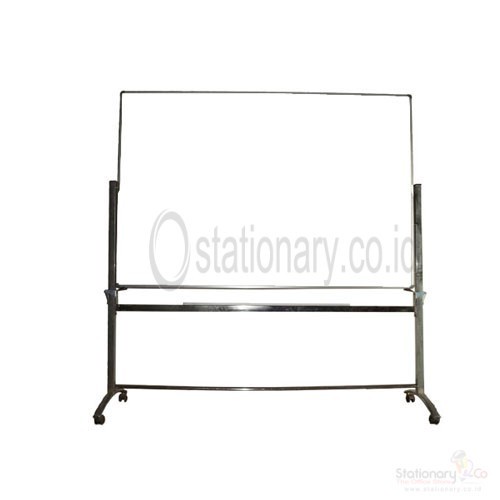 

✨Sale Papan Whiteboard Magnetik Stand Kaki Double Face Sakana Uk. 90 X 120 Terbatas