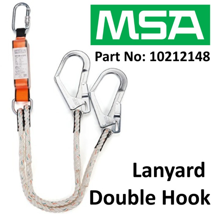 

✨Ready Msa Lanyard Double Hook Brand /Murah Berkualitas Diskon