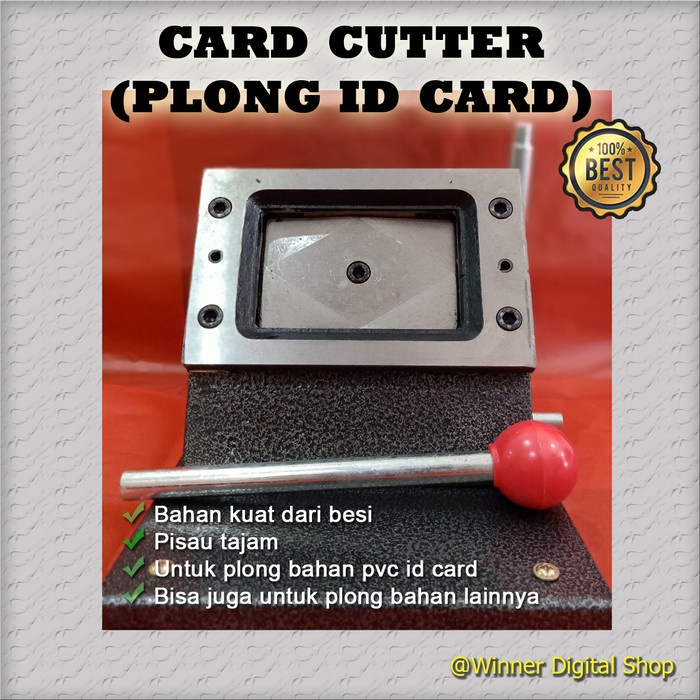 

✨Ready Alat Potong Kartu / Card Cutter Plong Id Card Pvc Tebal Diskon