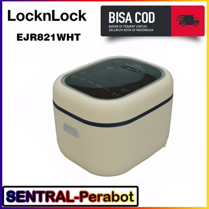 ✨Original Rice Cooker Low Sugar Locknlock 2 Liter Putih Ejr821Wht Limited
