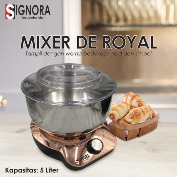 ✨Ready Mixer De Royal By Signora/Mixer Roti De Royal Free Gift/Mixer Signora Diskon