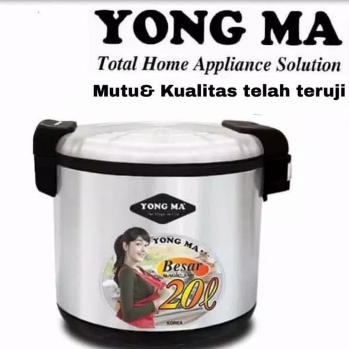 ✨Original Magic Jar Yong Ma 20 Liter Smj 5019 Penghangat Yongma Smj5019 Smj 5019 Terbatas