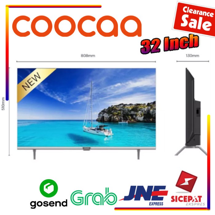 ✨New Promo Cuci Gudang Tv Led Coocaa 32 Inch Original Terbaru