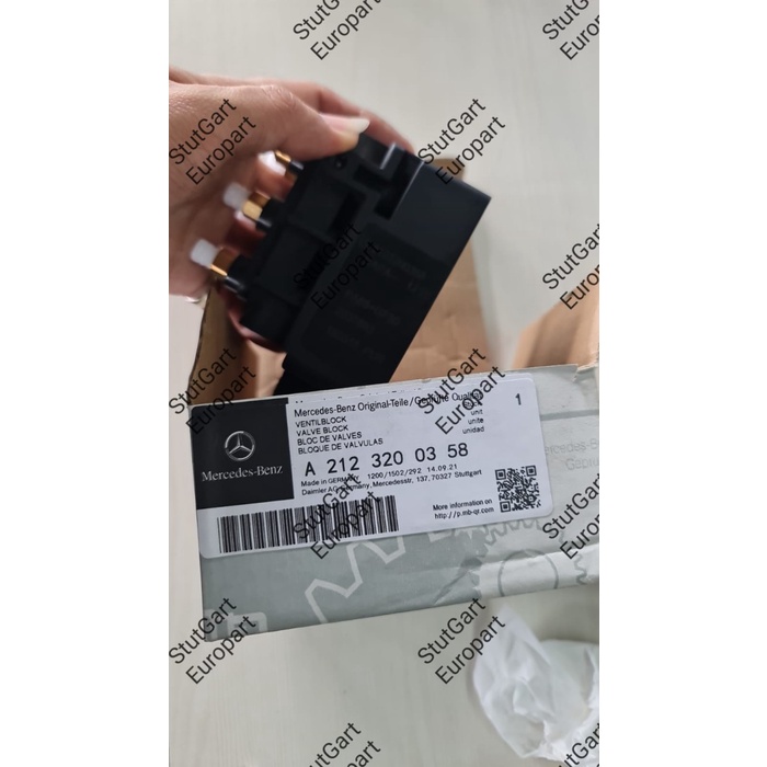 ✨New Valve Block Air Suspension Oim A2123200358 Untuk Mobil Mercy Limited