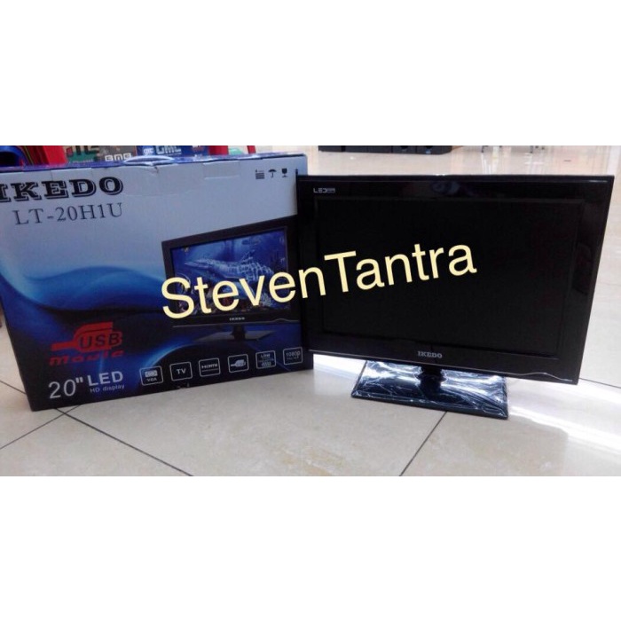 ✨New Led Tv Ikedo 20Inch Lt-20H1U  Usb Movie / Hdmi / 1080Phd / Pc / Vga  Diskon
