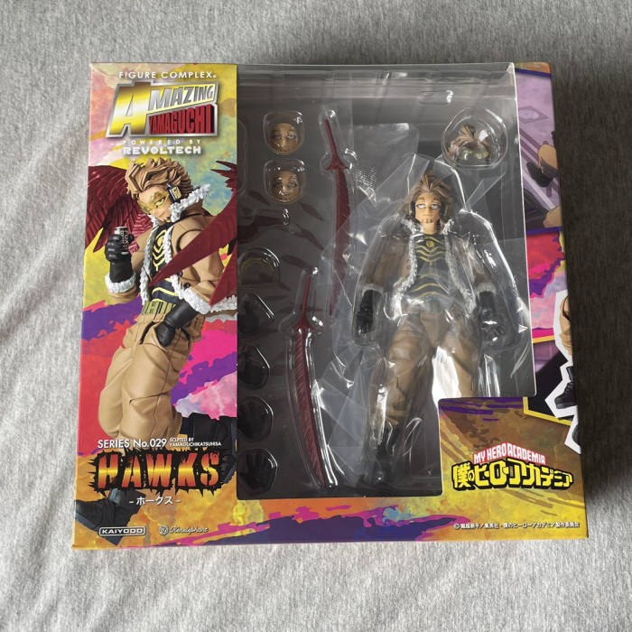 ✨New Revoltech Amazing Yamaguchi Kaiyodo Hawks Terbaru