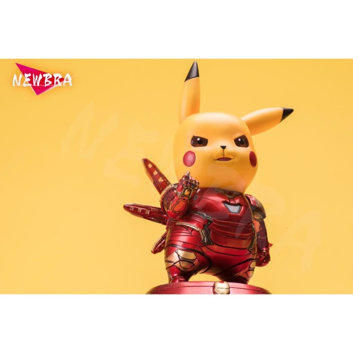 ✨New Newbra Studio Ironman Pikachu Pikacu Iron Man Limited