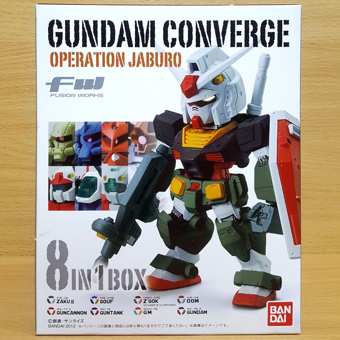 ✨Baru Fw Gundam Converge Operation Jaburo Efsf Gm Char'S Zgock Zaku Gouf Dom Terbaru