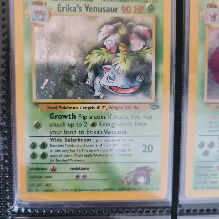 ✅Termurah Kartu Pokemon - Erika'S Venusaur Terbatas