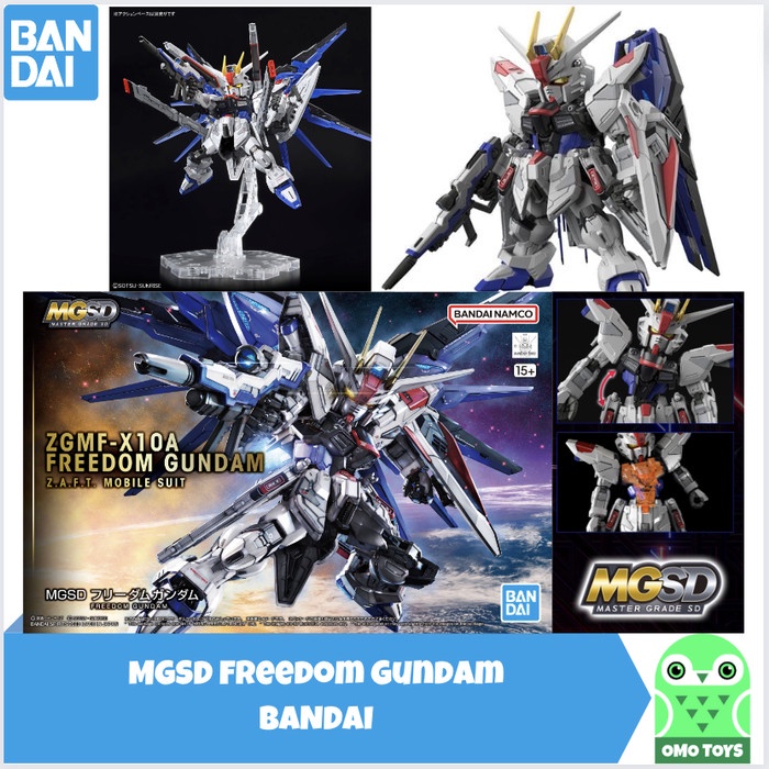 ✅Termurah Mgsd Freedom Gundam Master Grade Sd Gundam Seed Mg Sd Original Bandai Berkualitas