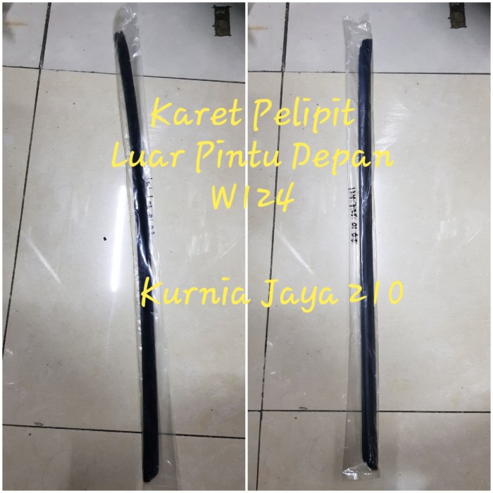 Karet Pelipit Luar Kaca Pintu Depan W124