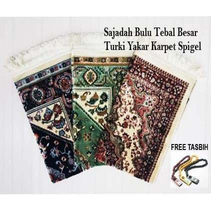 Sajadah Bulu Tebal Besar Turki Yakar SPIGEL Karpet