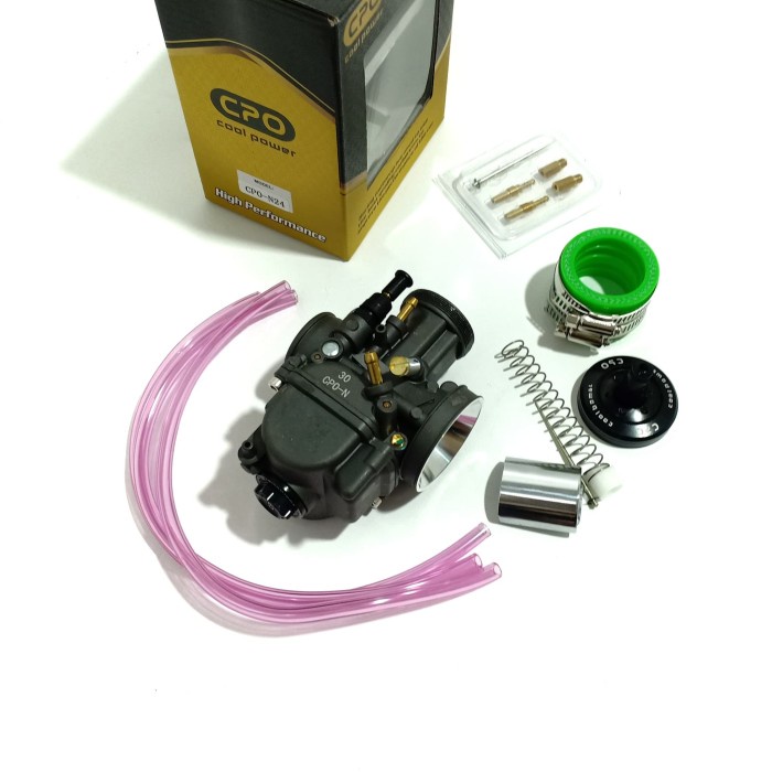 ✨New Karbu Cpo Black Nracing Original - Pwk 30 Model Sudco Terbatas